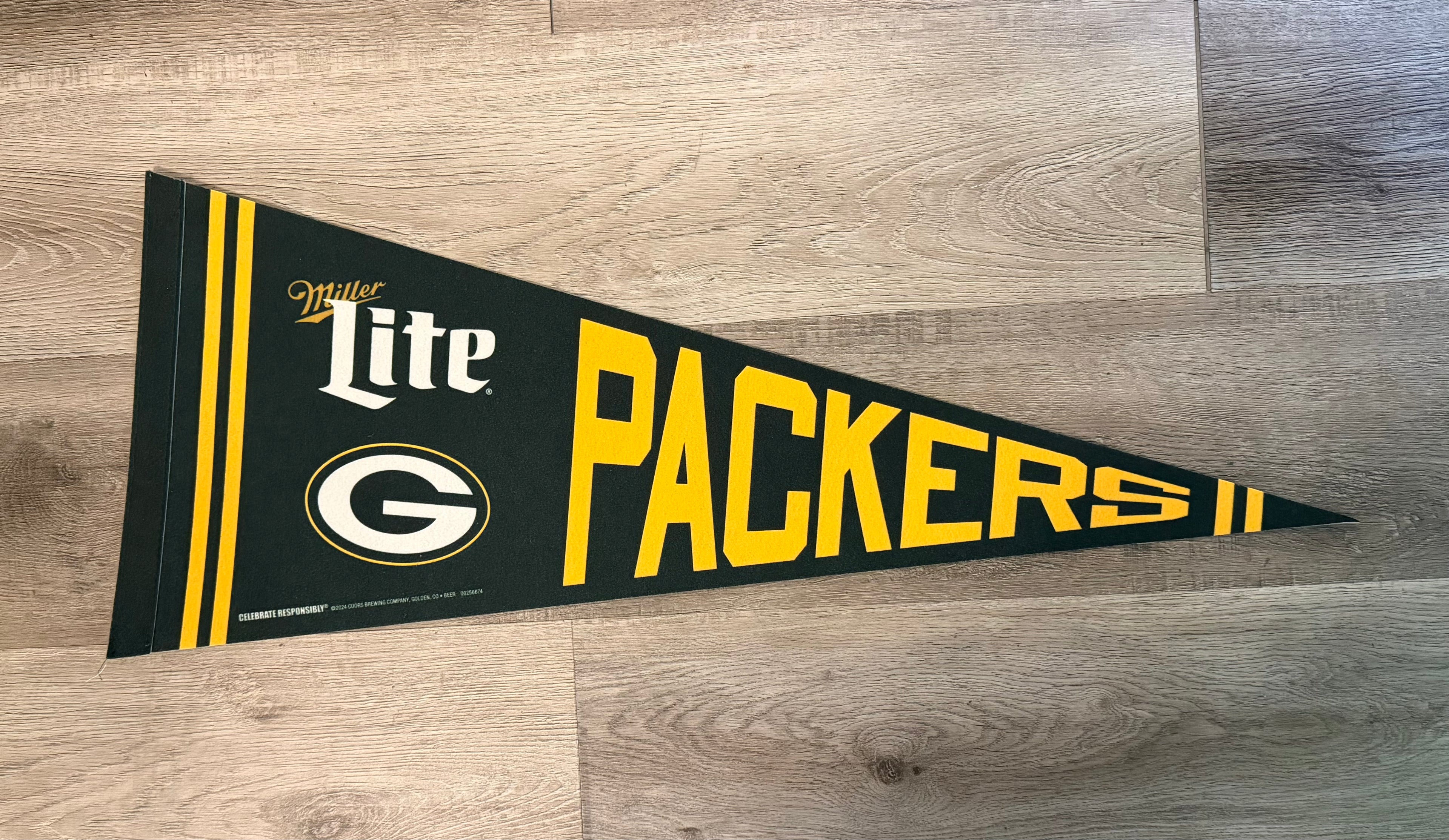 Packers Miller Lite Pennant