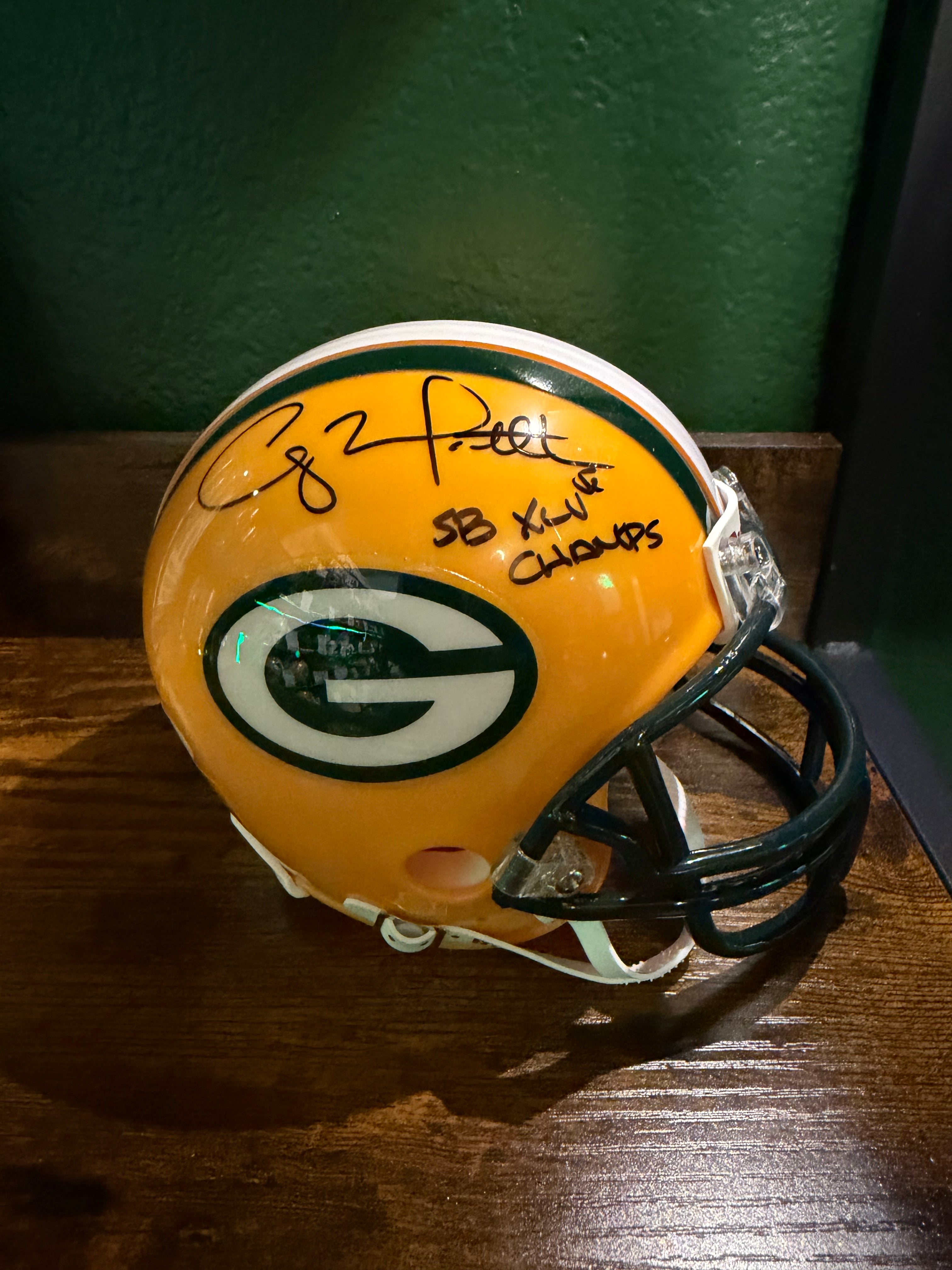 Clay Matthews Signed VSR4 Mini Helmet