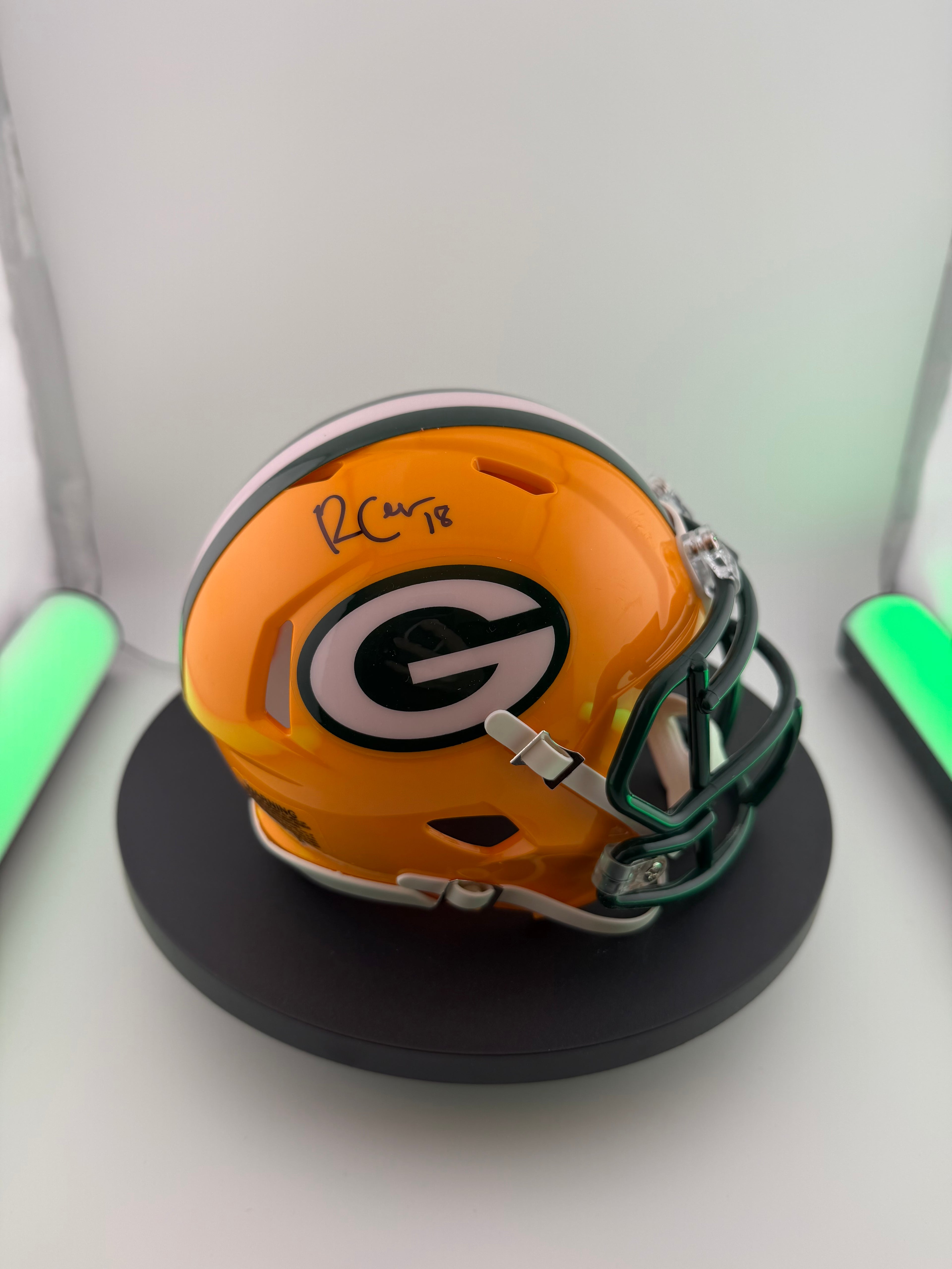 Randall Cobb Signed Speed Mini Helmet