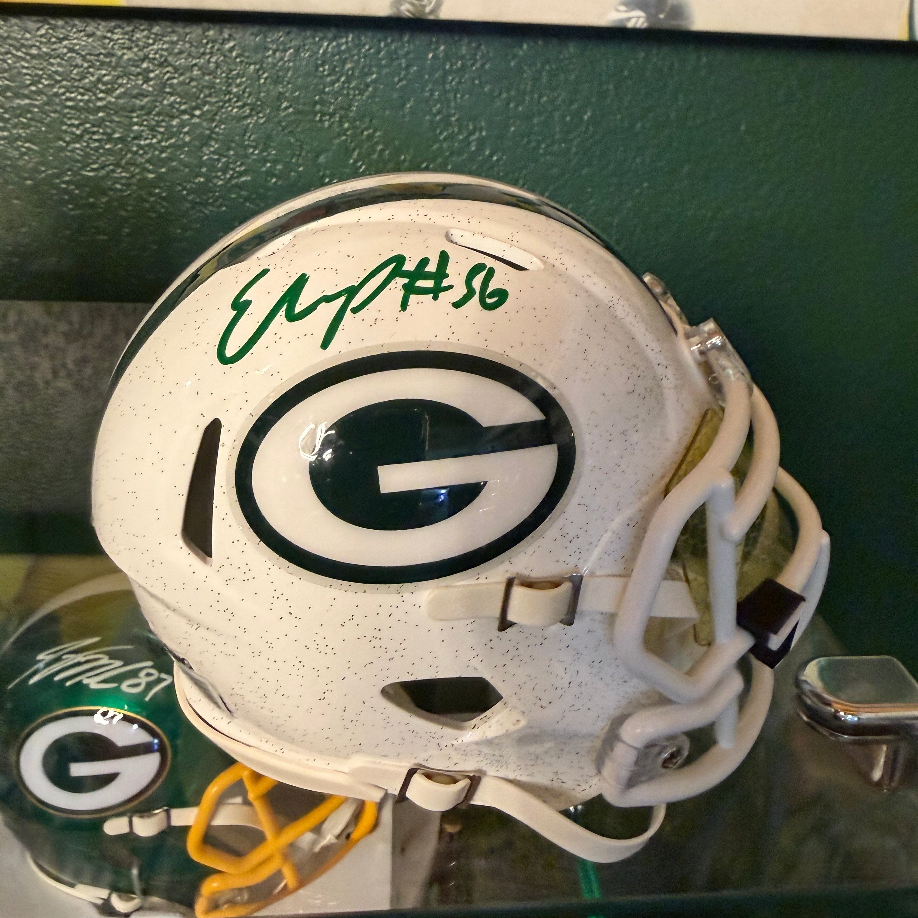 Edgerrin Cooper Winter Warning- Alt White Mini w/ visor