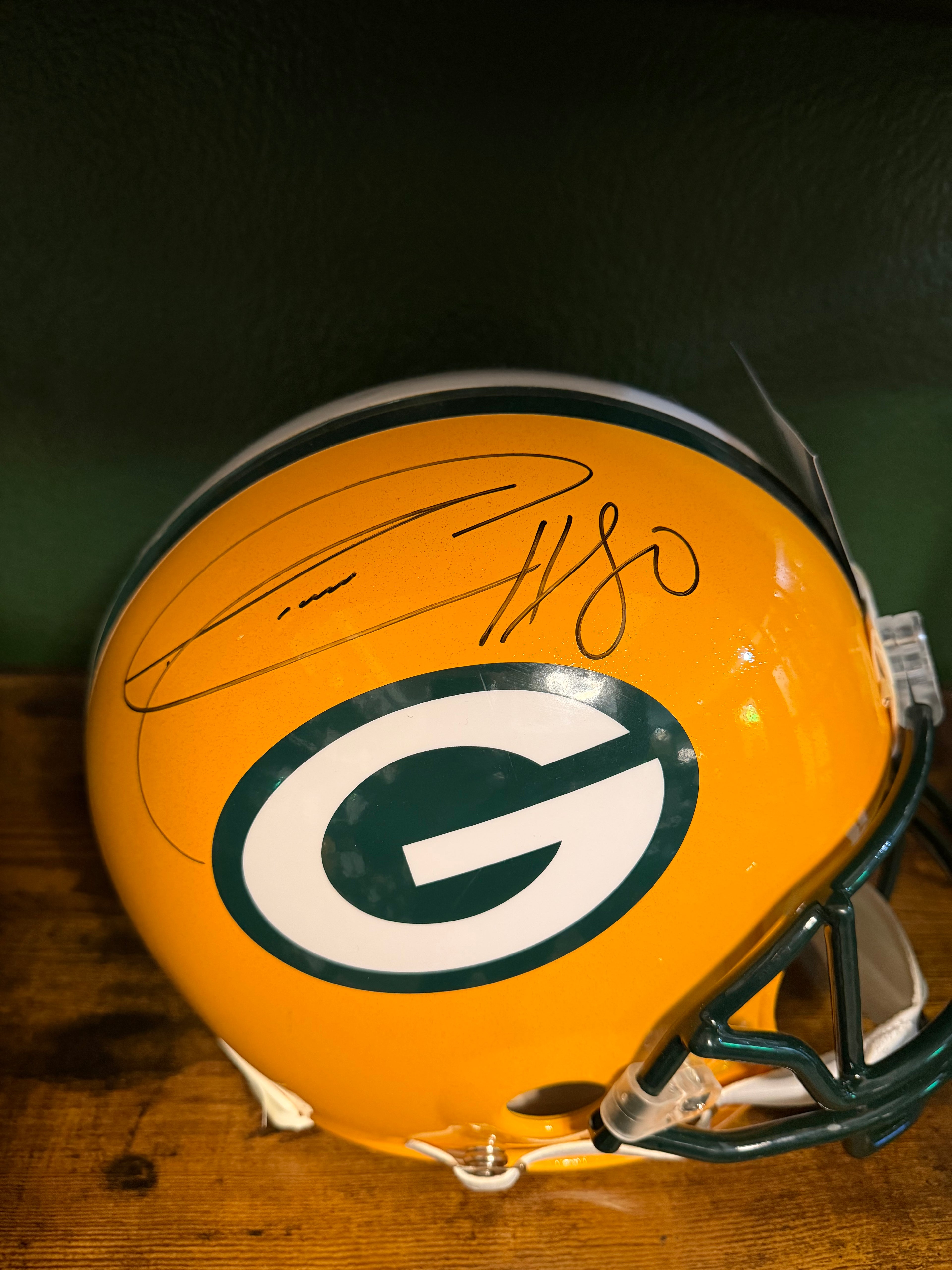 Donald Driver VSR4 Full Size Authentic Helmet