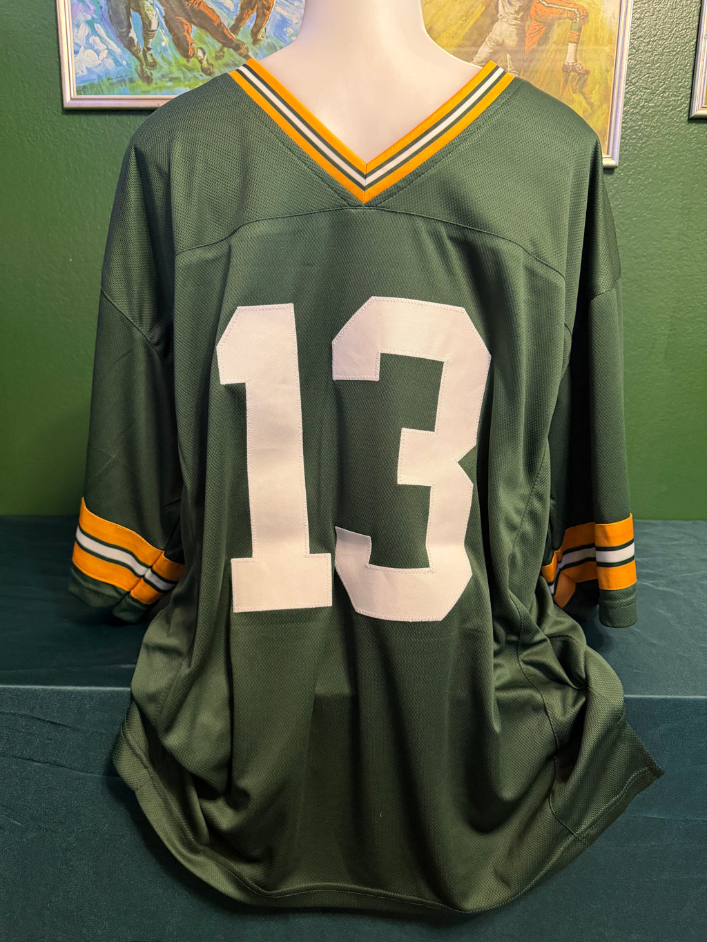 Dontayvion Wicks Signed Custom/Replica Jersey