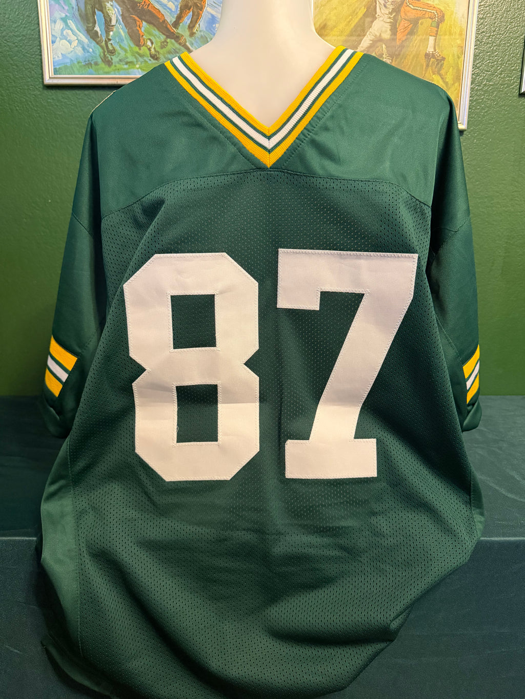Jordy Nelson Signed Custom/Replica Jersey