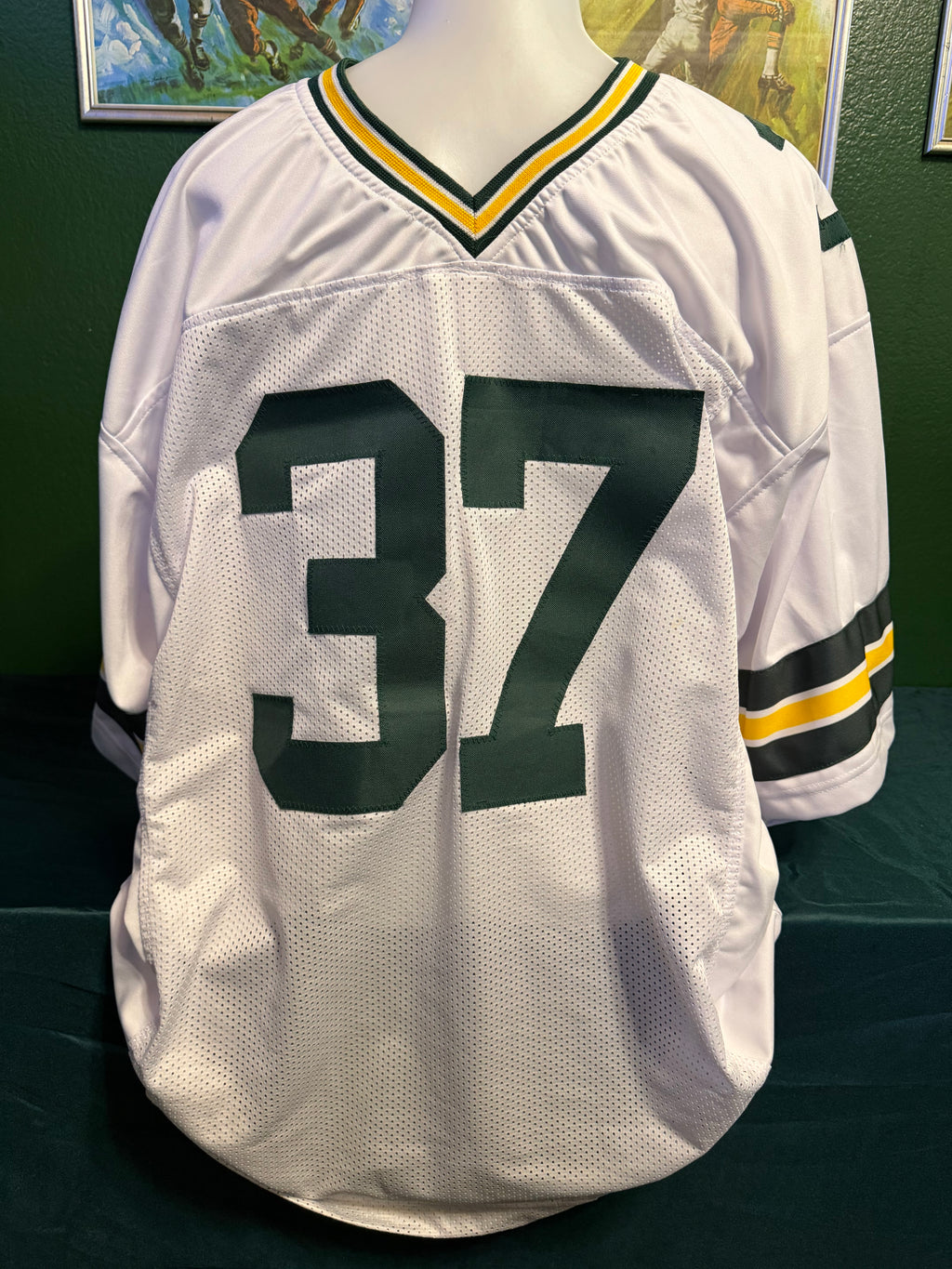 Carrington Valentine Signed Custom/Replica Away (white) Rookie Jersey