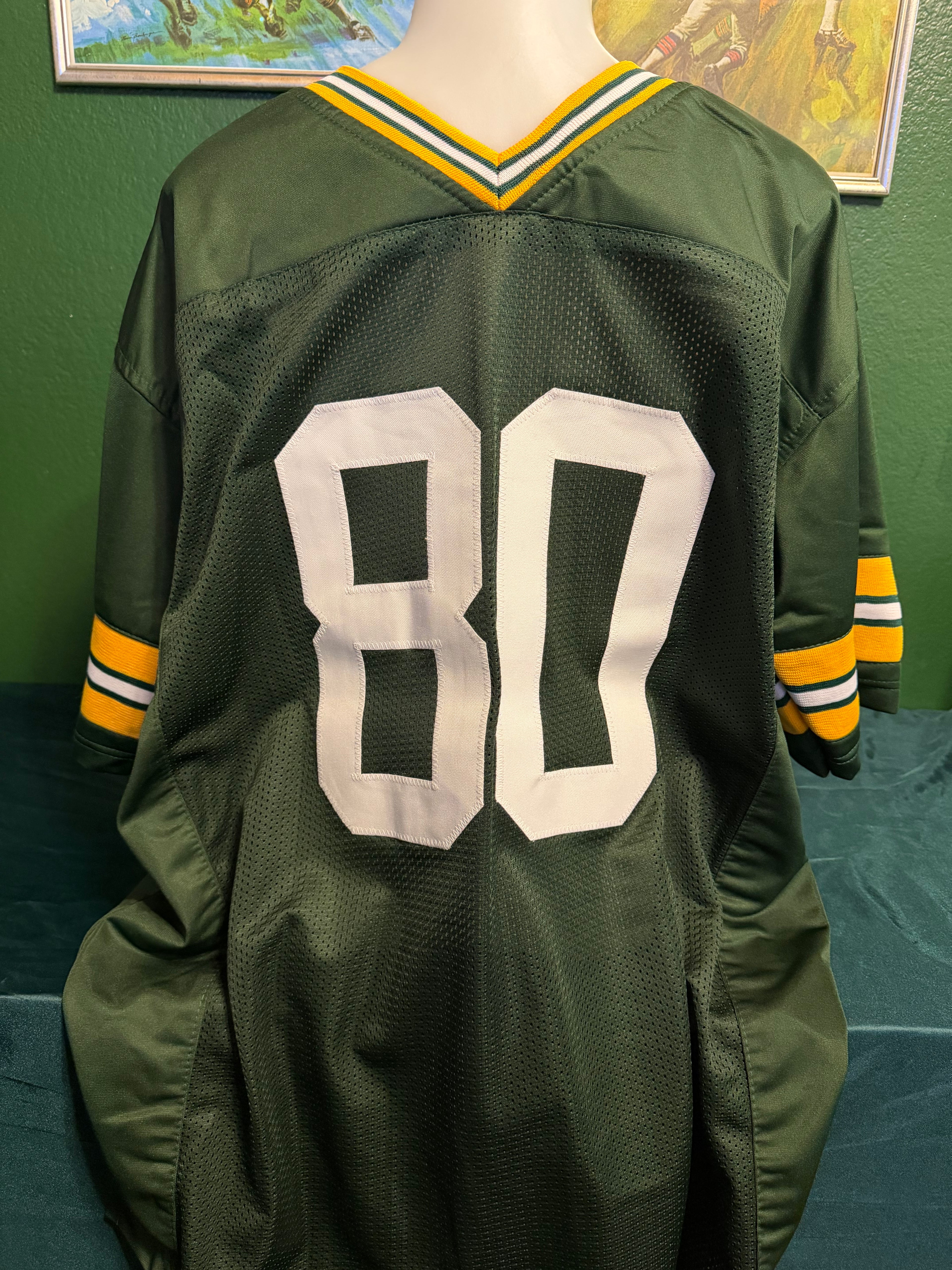 Donald Driver Signed Custom/Replica Jersey