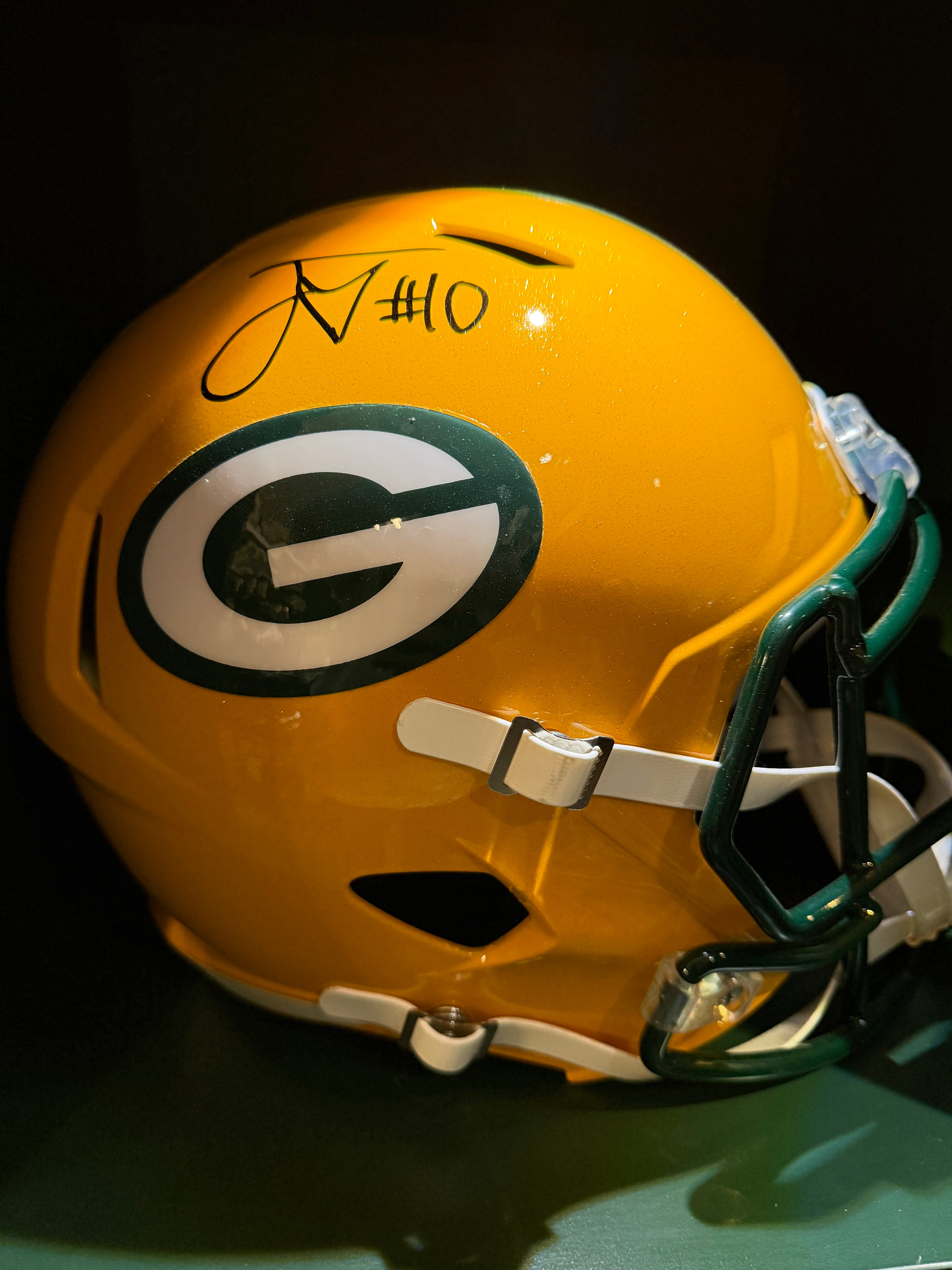 Jordan Love Speed Full Size Rep Helmet