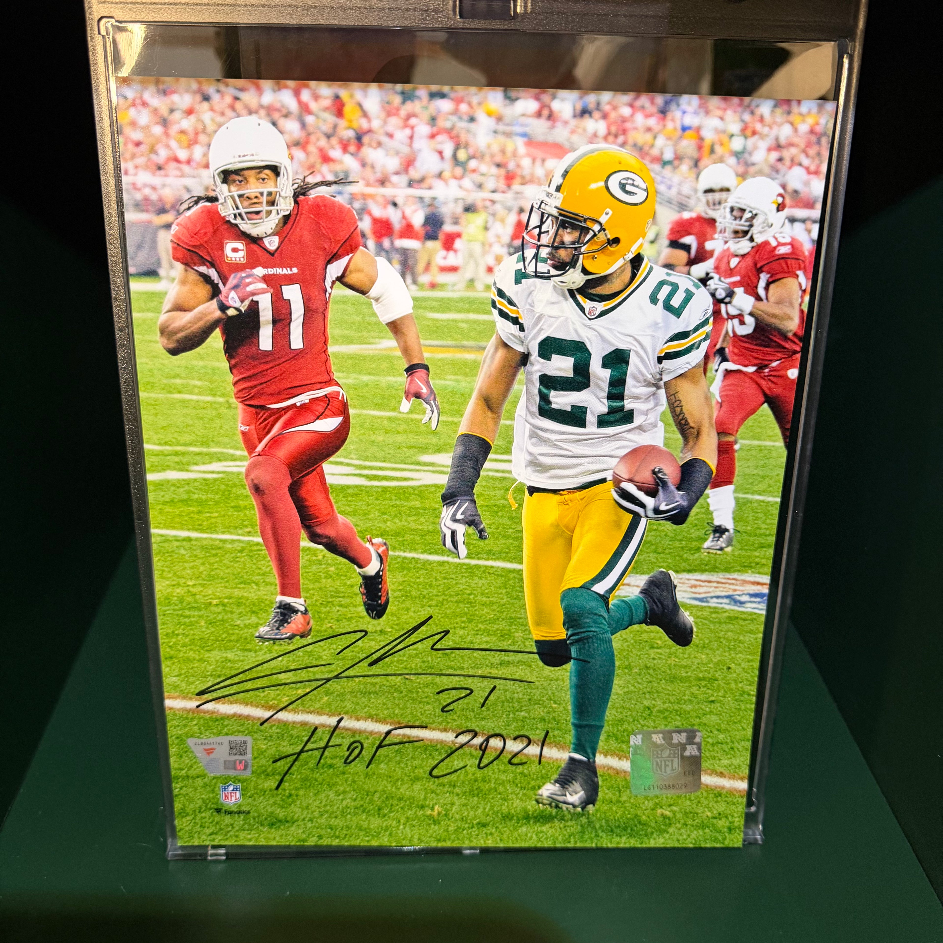 Charles Woodson Signed 8x10- HOF Inscription