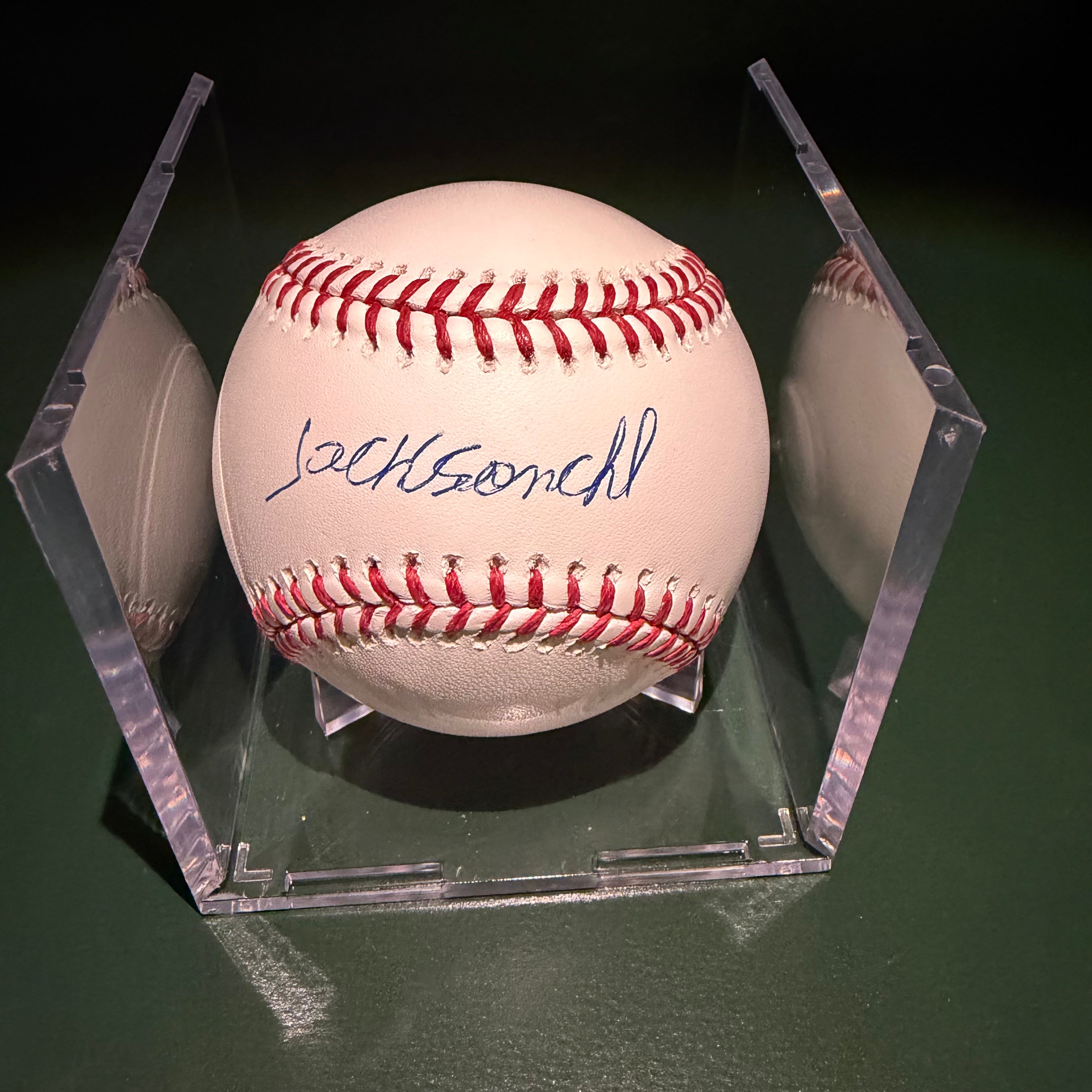 Jackson Chourio Signed Baseball